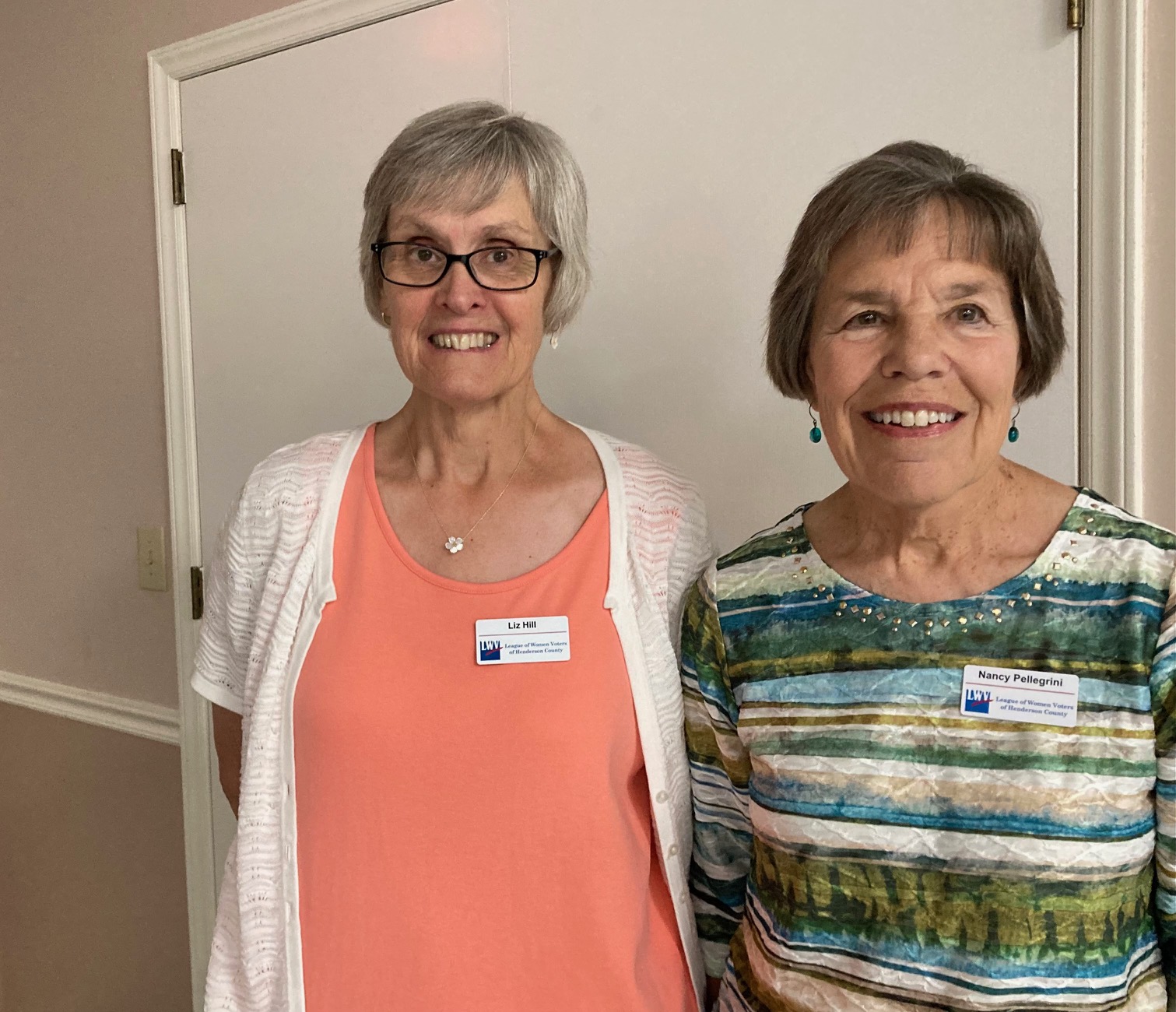 Nancy and Liz